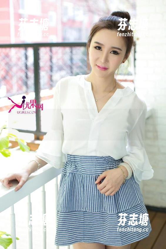 UGirls尤果网-王尔琳 UGirls尤果网 - 水手服下的王尔琳:定制写真,一次海洋主题的奇幻之旅