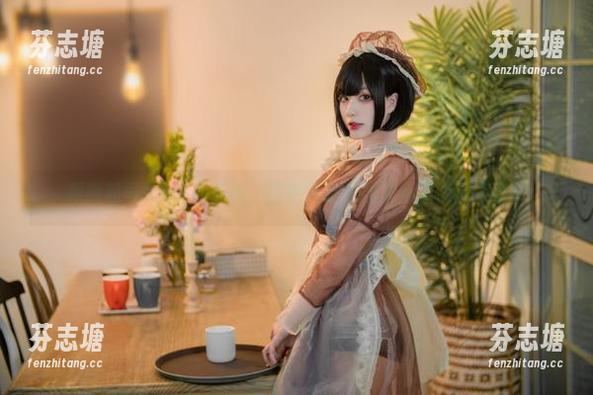 跟随起司块wii的私拍，轻松打破传统女仆正装的束缚！