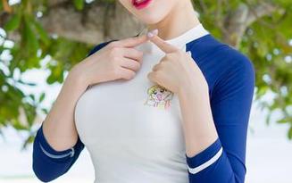 魅妍社 – Angela小热巴全套浴室写真：静谧空间中的倾斜魅力